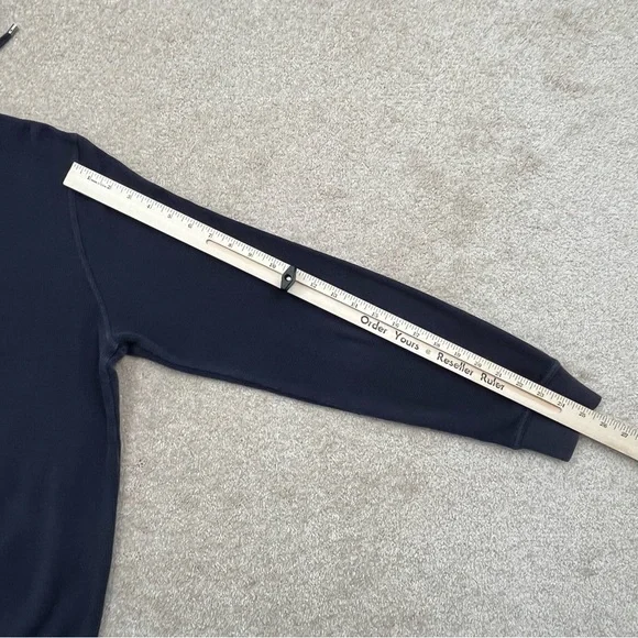 Michael Kors Hoodie Adult Large Black Quarter Zip Pullover Casual Preppy Men - Picture 13 of 15